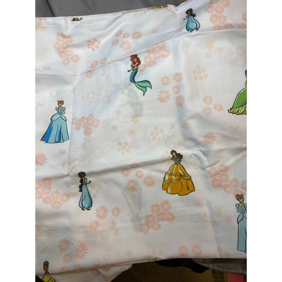 Disney Princess Full Sheet Set Flat Fitted 2 Pillowcases Princess - Picture 3 of 4